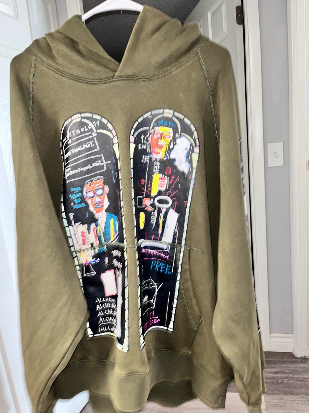NWOT BASQUIAT x WHO DECIDES WAR French terry knit 2xl fits accurately H&M collab